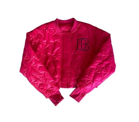RED CROP JACKET