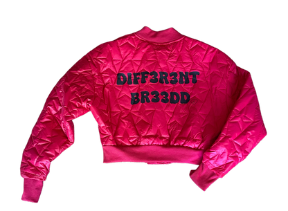 RED CROP JACKET