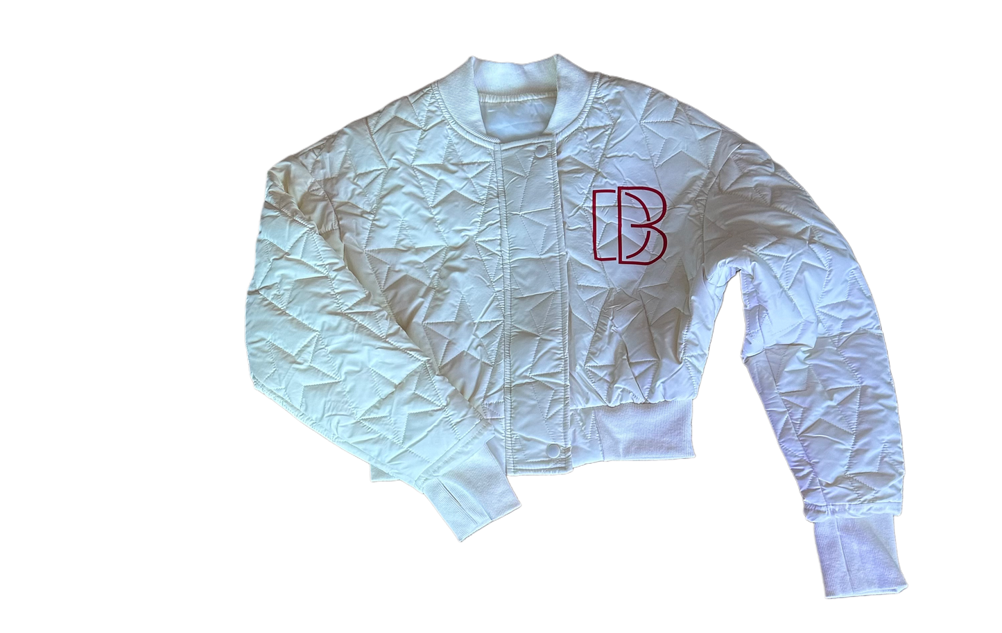 WHITE CROP JACKET