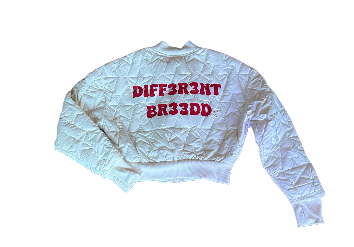 WHITE CROP JACKET