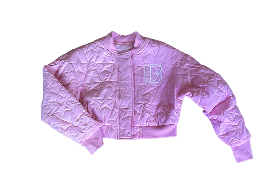 PINK CROP JACKET