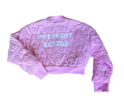 PINK CROP JACKET
